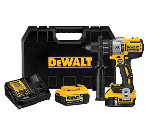 DEWALT ŞARJLI DARBELİ MATKAP 18 V 5.0 AH LI-ION 